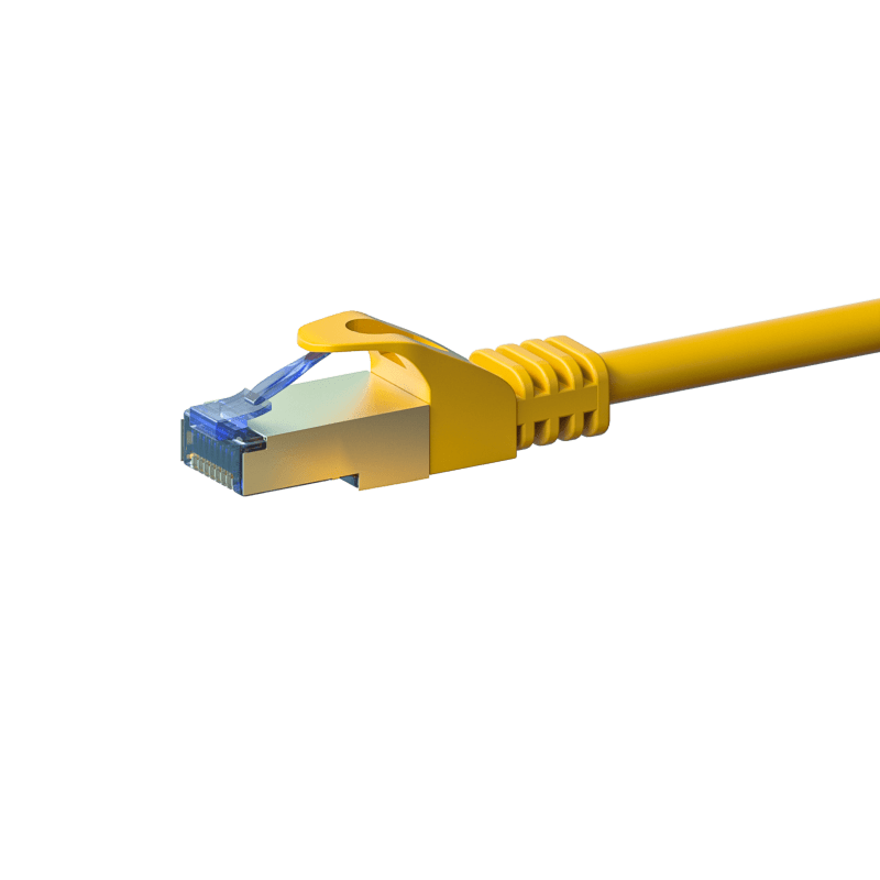 CAT6a S/FTP (PIMF) patchkabel 1,50m gul