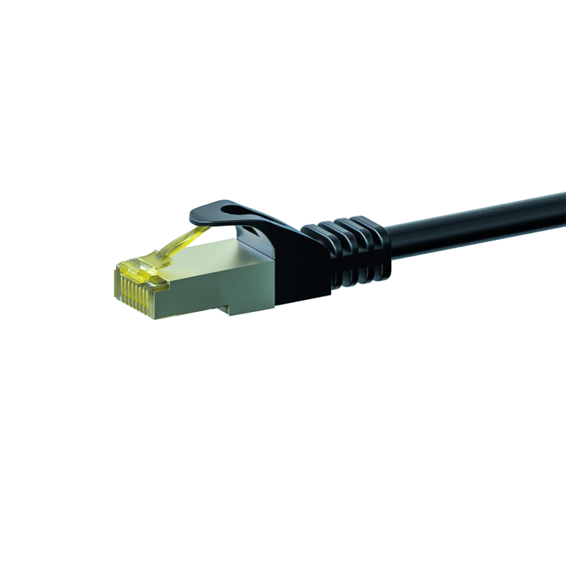Cat7 S/FTP (PIMF) patchkabel 50m sort
