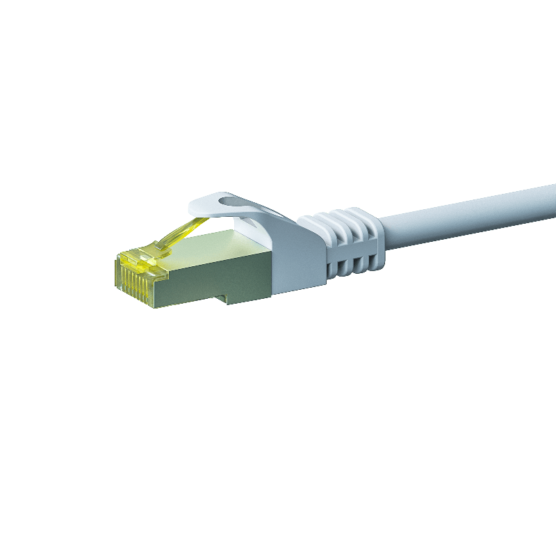 Cat7 S/FTP (PIMF) patchkabel 10m hvid