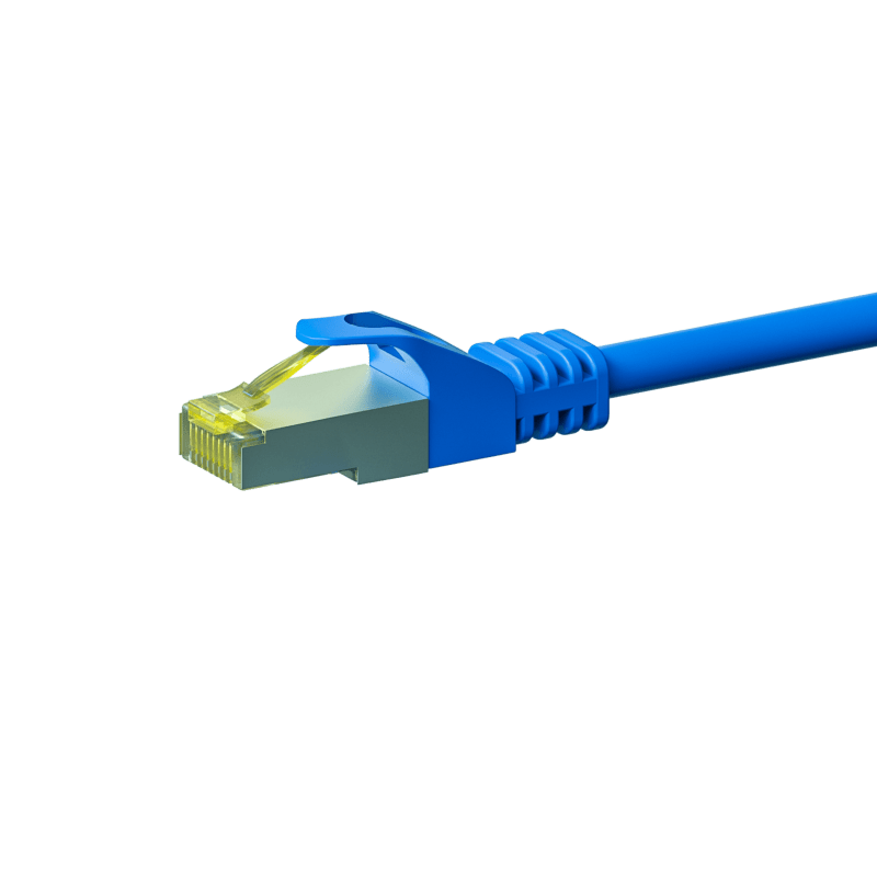 Cat7 S/FTP (PIMF) patchkabel 15m blå