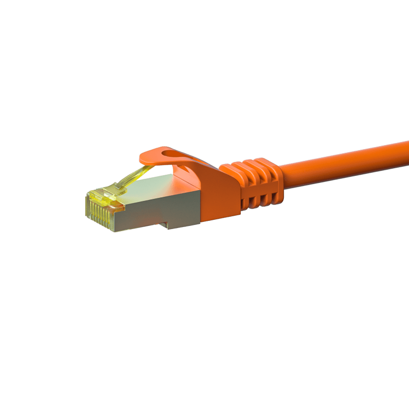 Cat7 S/FTP (PIMF) patchkabel 1m orange