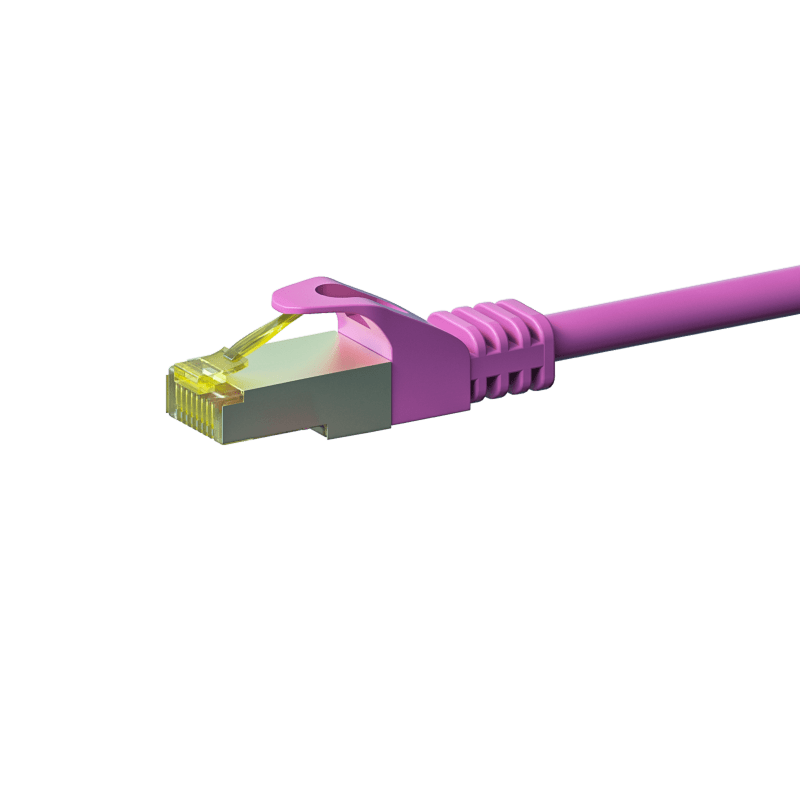 Cat7 S/FTP (PIMF) patchkabel 7,50 m pink
