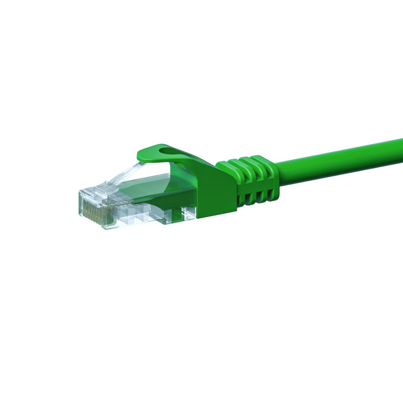 CAT5e UTP patch kabel 20m grøn - CCA