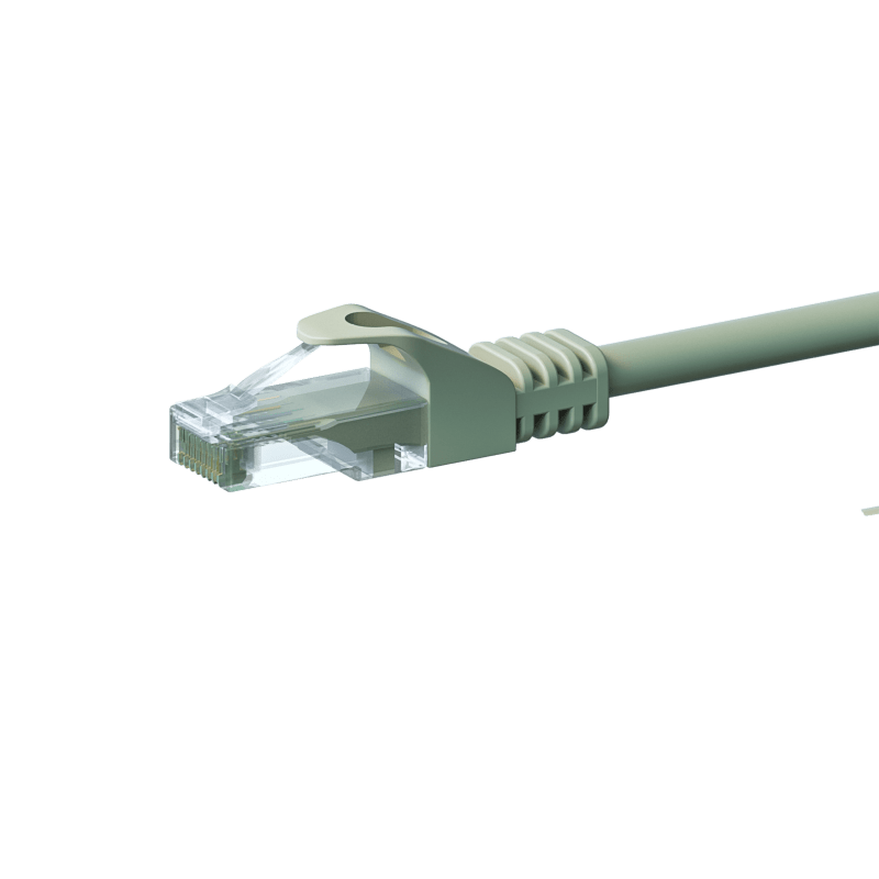 CAT6 UTP patchkabel 1m grå - CCA