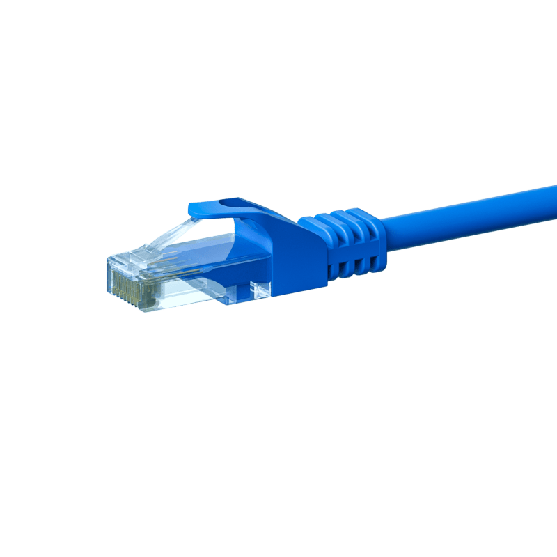 CAT6 UTP patch kabel 15m blå - CCA