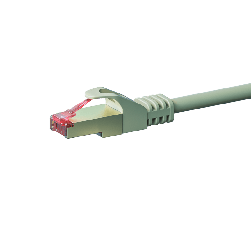 CAT6 S/FTP (PIMF) patchkabel 7,50 m grå