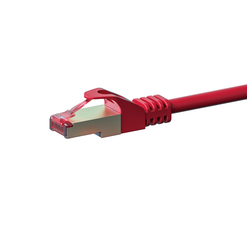 CAT6 S/FTP (PIMF) patchkabel 30m rødt