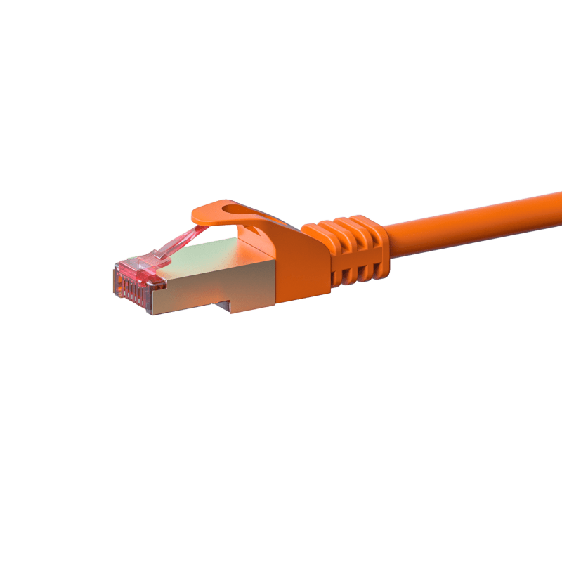 CAT6 S/FTP (PIMF) patchkabel 1,50 m orange