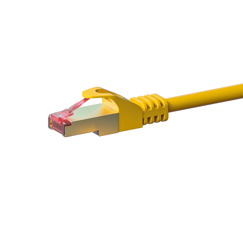 CAT6 S/FTP (PIMF) patchkabel 7,50m gul