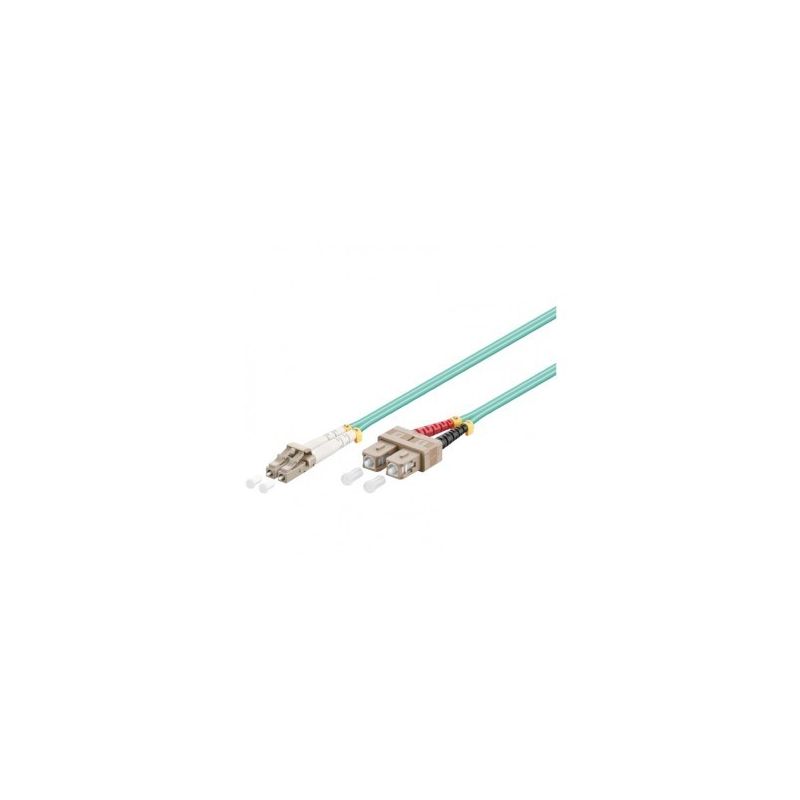 Fiberoptisk kabel LC-SC OM3 1,50m
