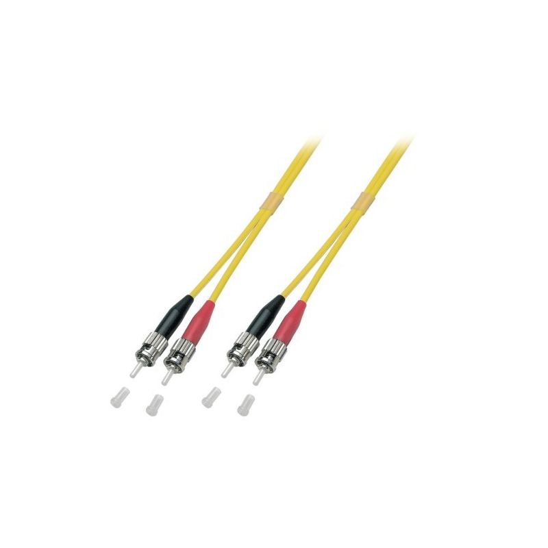 OS2 duplex fiberoptisk kabel ST-ST 10m