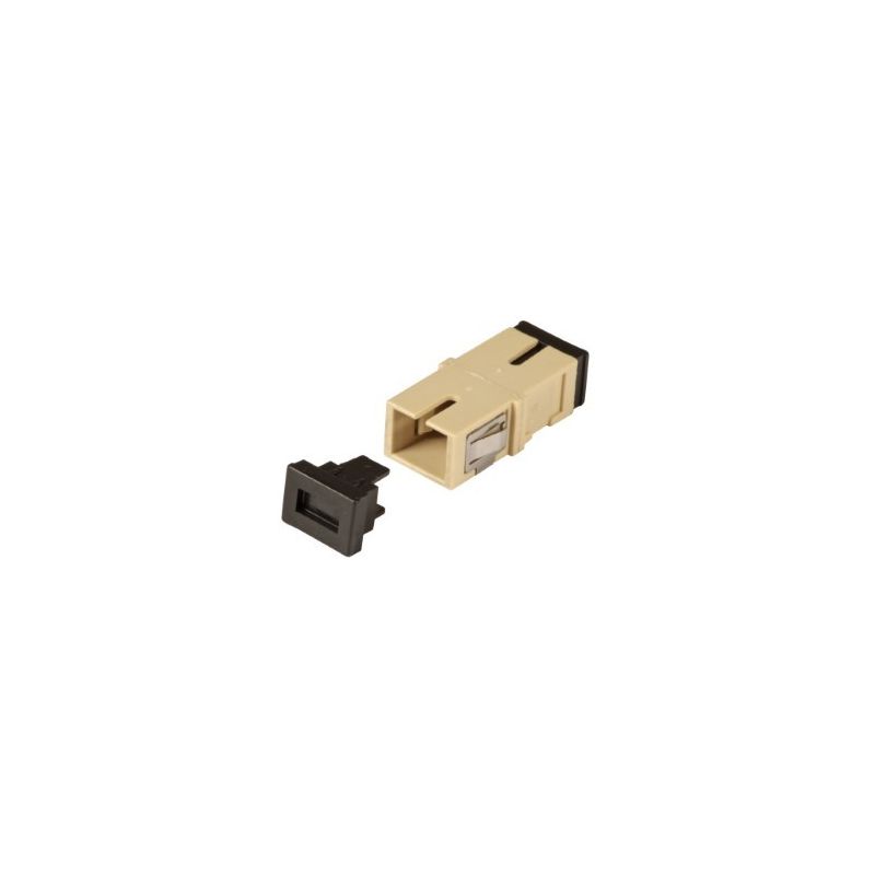 Multimode keystone-kobling SC-SC simplex beige