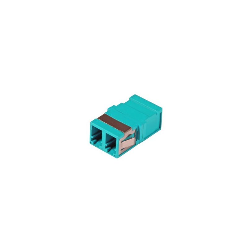 Multimode keystone-kobling LC-LC duplex turkis