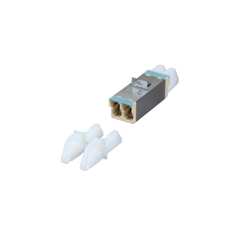 Multimode kobling E2000-E2000 duplex turkis