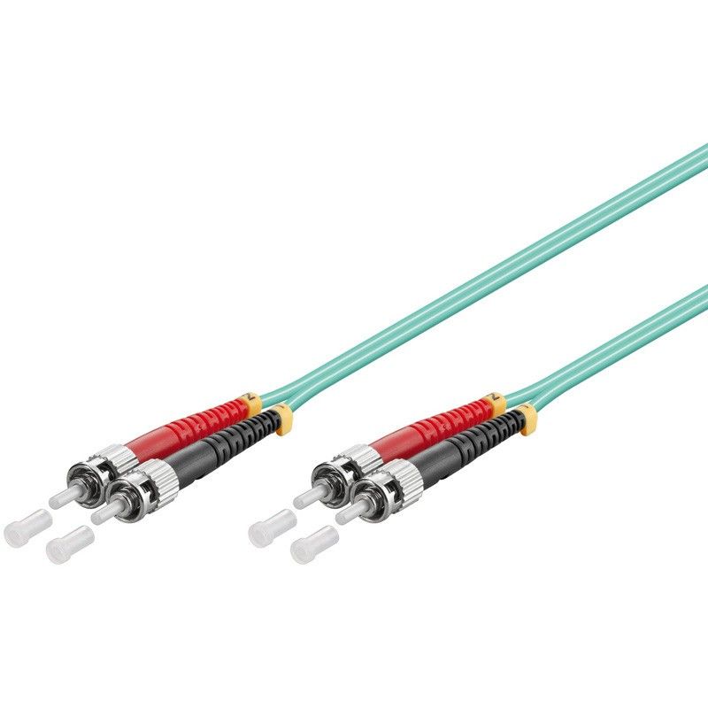 Fiberoptisk kabel ST-ST OM3 1m