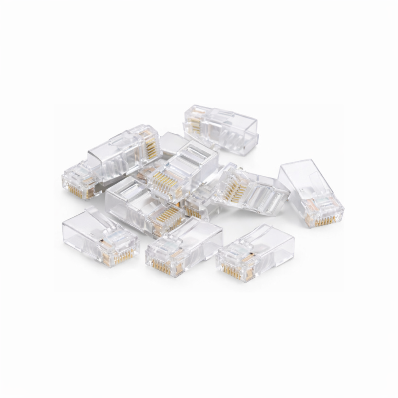 DANICOM UTP CAT6 RJ45 Connector - til fleksibel kerne - 10 stk