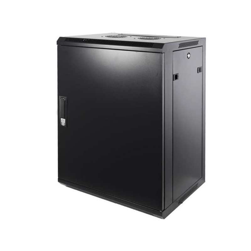 15U vægskab med metaldør 600x600x770mm (BxDxH)