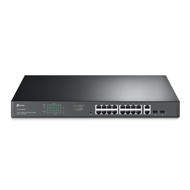 TP-Link 18-Port 1218 administreret PoE smart switch