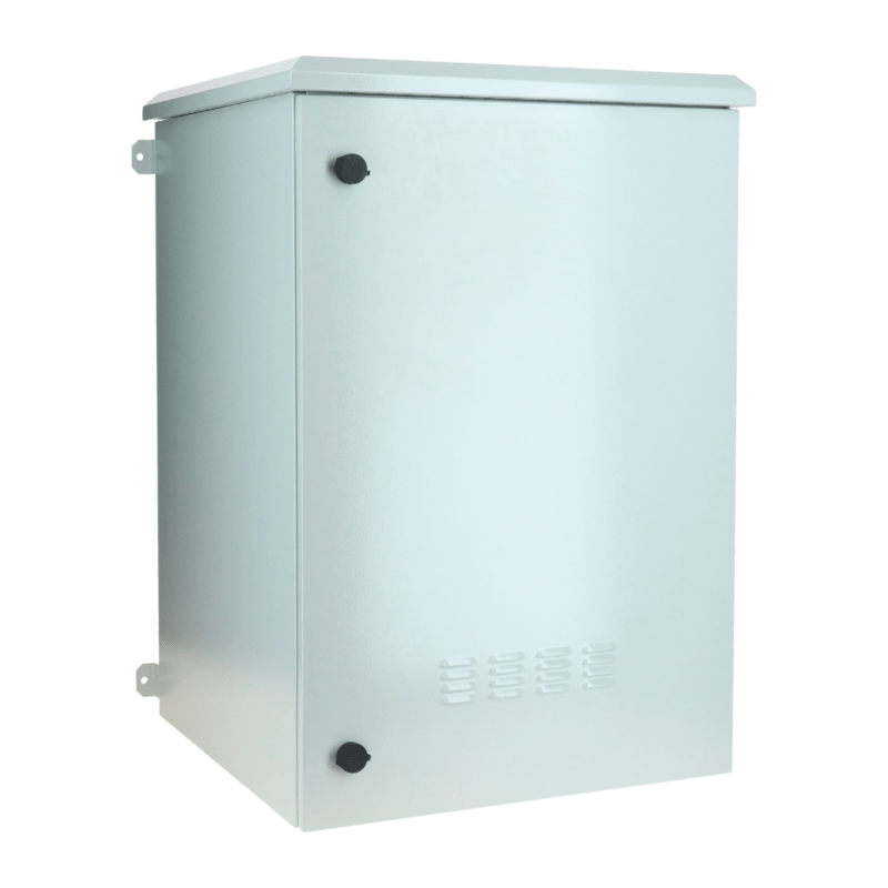18U udendørs vægskab IP55 - 600x600x900mm (BxDxH)