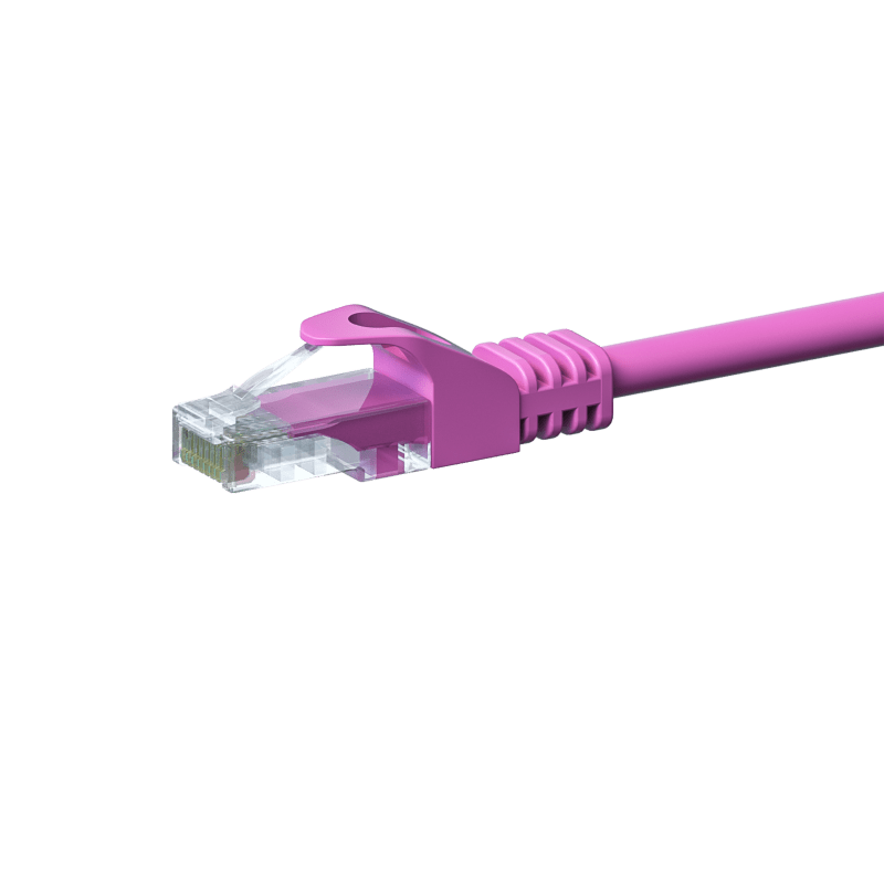 CAT5e UTP patch kabel 2m pink - CCA