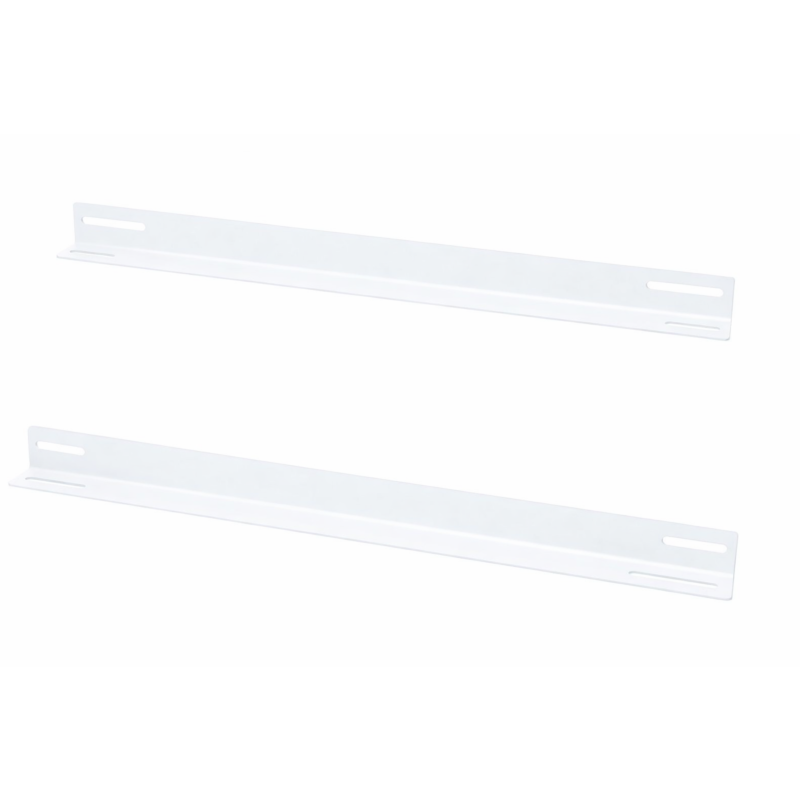 L-profil 2-pak egnet til 450 mm dybe overskabe - hvid