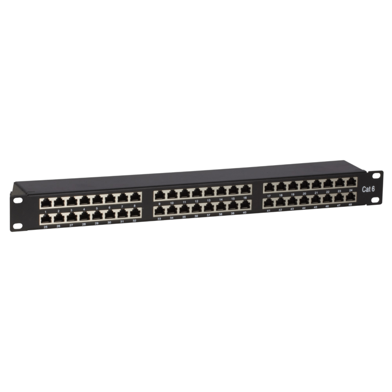 CAT6 FTP patch panel - 48 porte