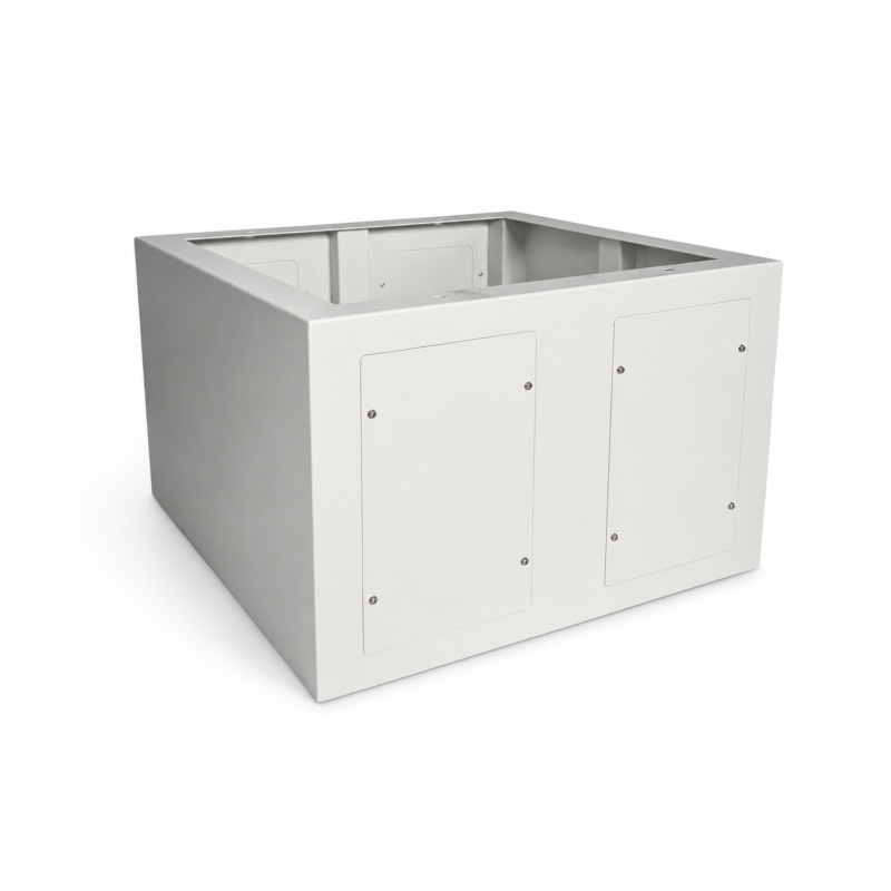Sokkel til 19 tommer udendørs serverskab 600x600x400mm (BxDxH)