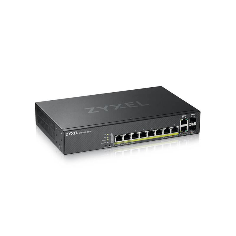 Zyxel 10-porte GS2220 Managed PoE+ Switch