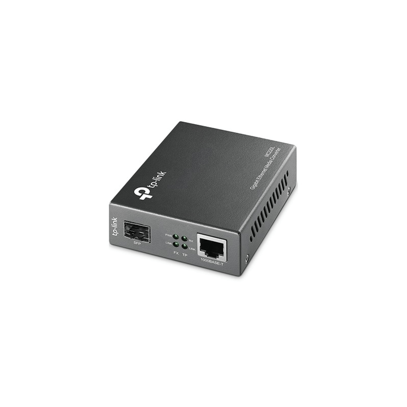 Fiberoptisk konverter TP-Link MC220L til SFP-moduler single/multimode