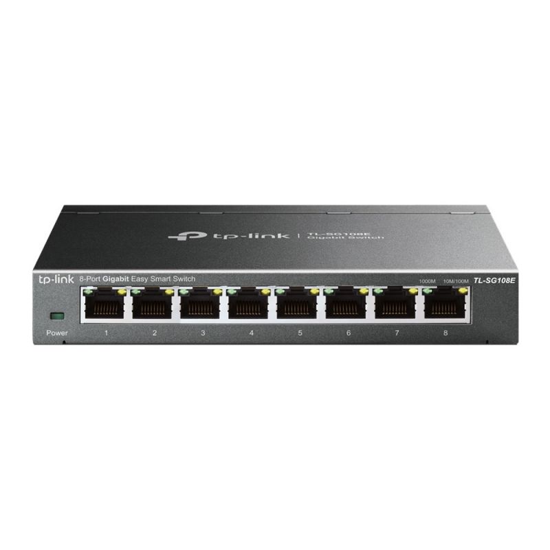 TP-Link 8-Port SG108 uadministreret smart switch