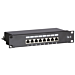 10 tommer CAT5e FTP patch panel - 8 porte