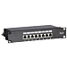 10 tommer CAT5e FTP patch panel - 8 porte