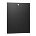 12U sidepanel til 10" serverskab - 450mm dyb med lås