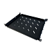 Justerbar hylde til 550 mm til 790 mm dybe serverskabe - 1U