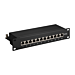 10 tommer CAT6a STP patchpanel - 12 porte