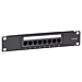 10 tommer CAT5e UTP patchpanel - 8 porte