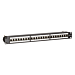 CAT6a STP patch panel - 24 porte