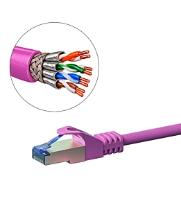Cat6a S/FTP patch kabler - 100% kobber